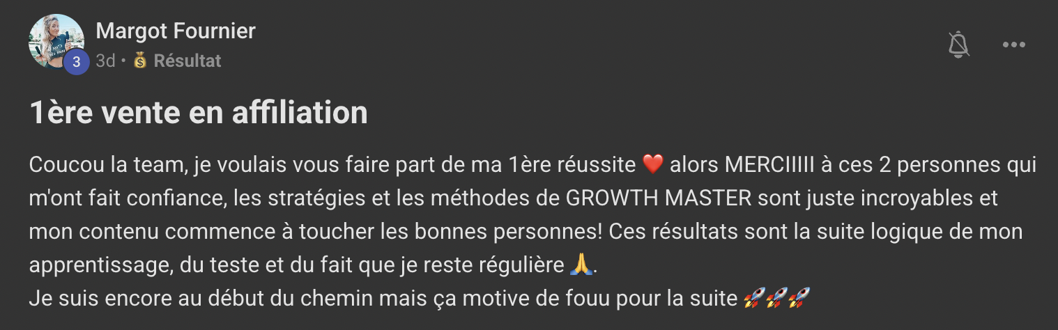 Témoignage membre 1