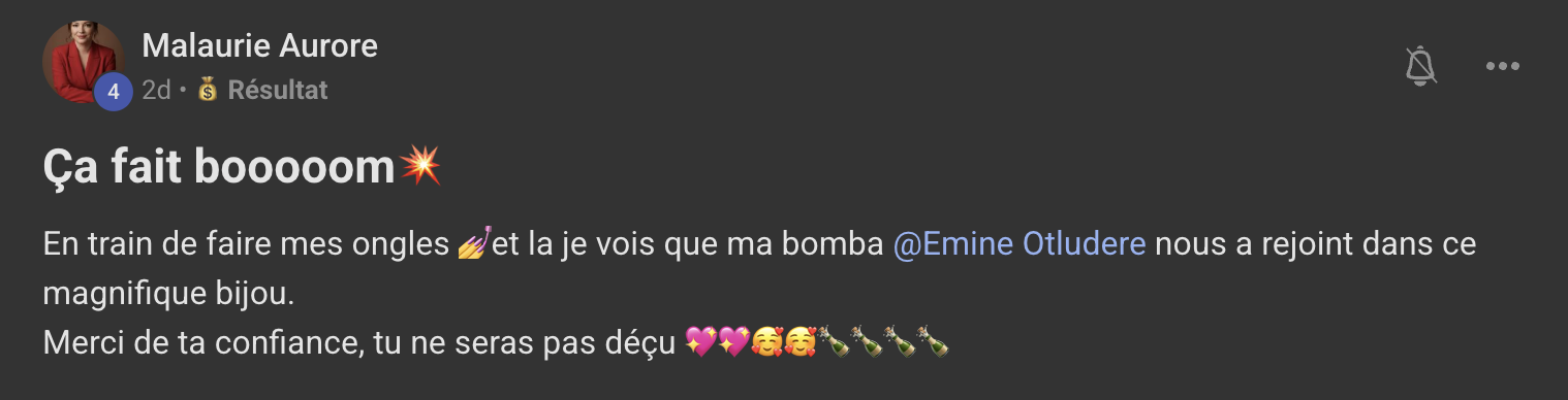 Témoignage membre 3